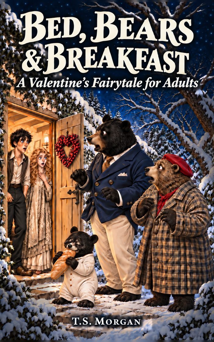 Bed, Bears & Breakfast by T.S. Morgan, book cover